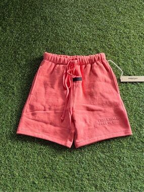 Essentials Fear Of God Coral Shorts